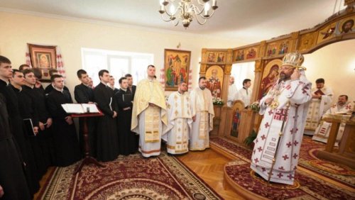 Глава УГКЦ освятив нові приміщення Київської семінарії